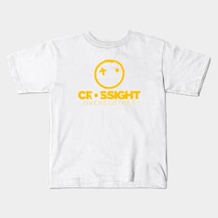 Crossight Overclothes Logo - Yellow Orange Kids T-Shirt